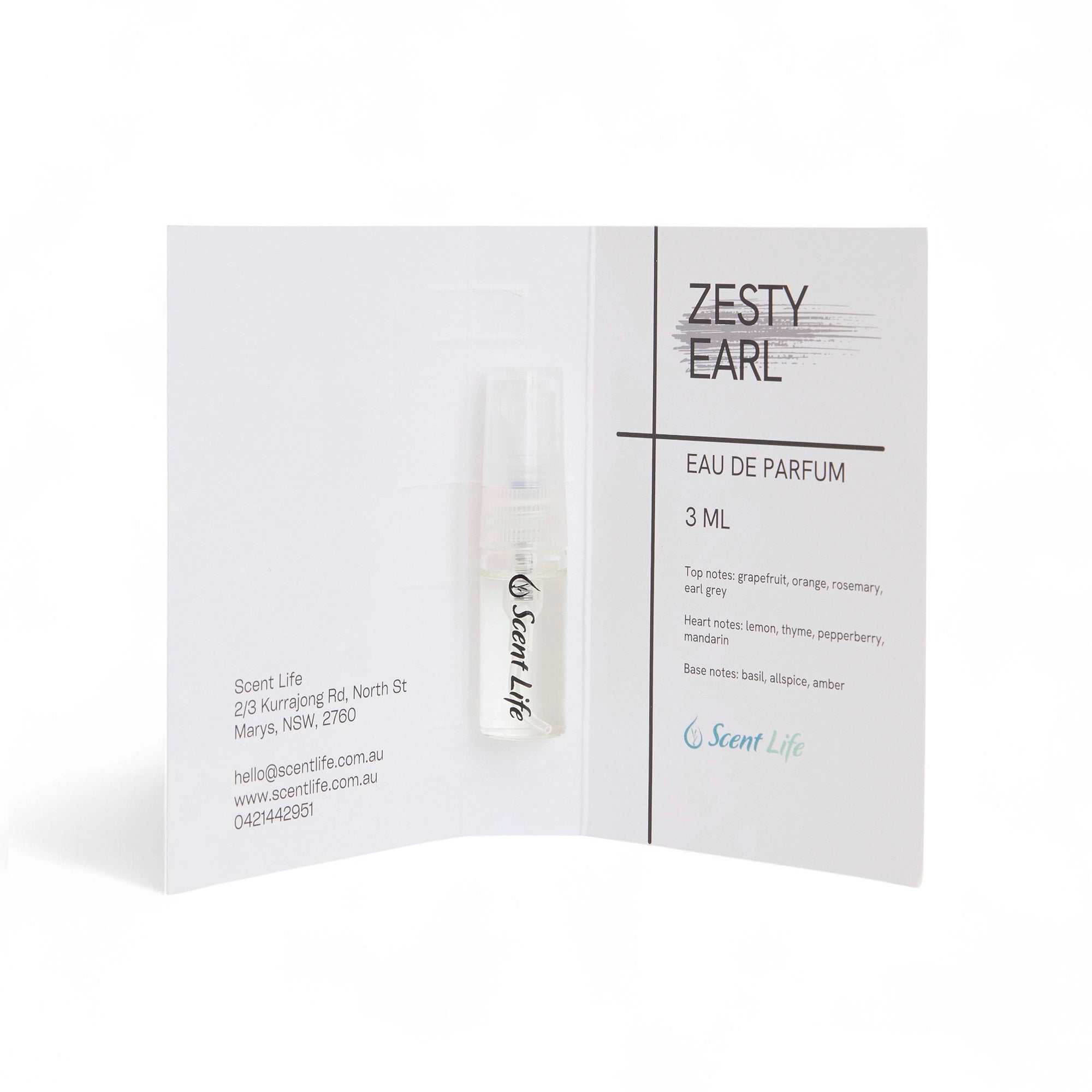 Zesty Earl Grey Perfume
