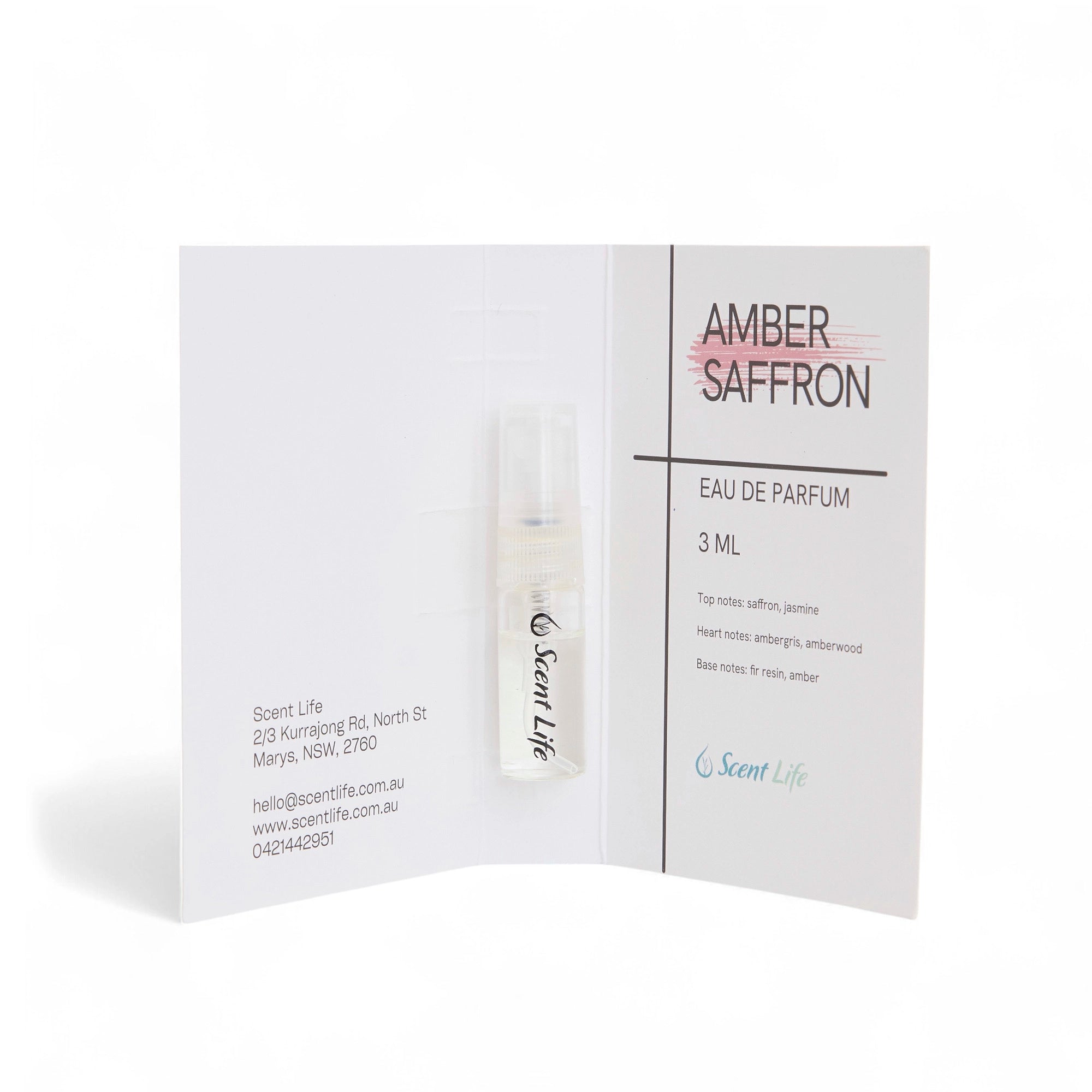 Amber Saffron Perfume